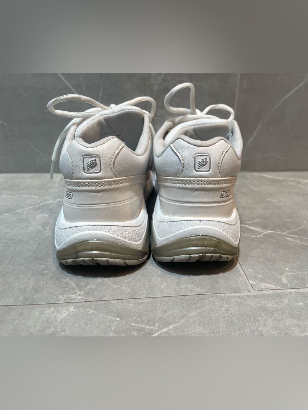 New Balance 928 Women's White Sneakers - Picture 6 of 10